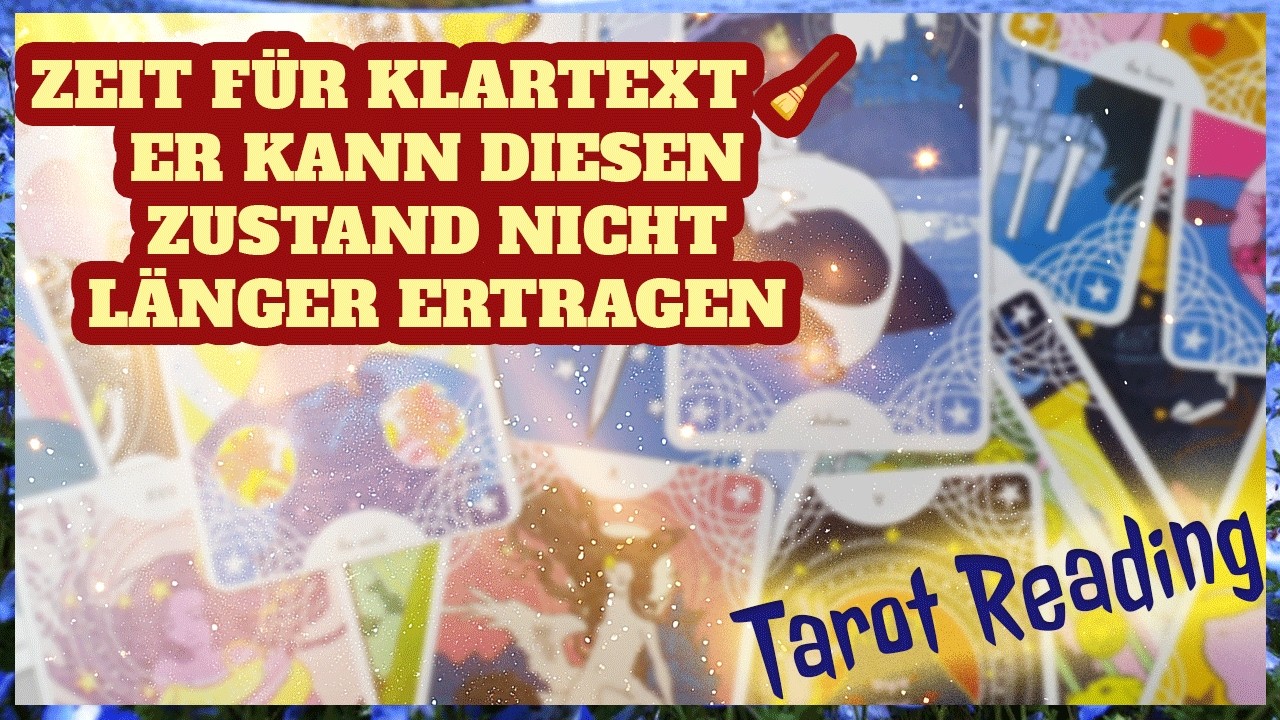 Zeit für Klartext 🧹 Er kann diesen Zustand nicht länger ertragen