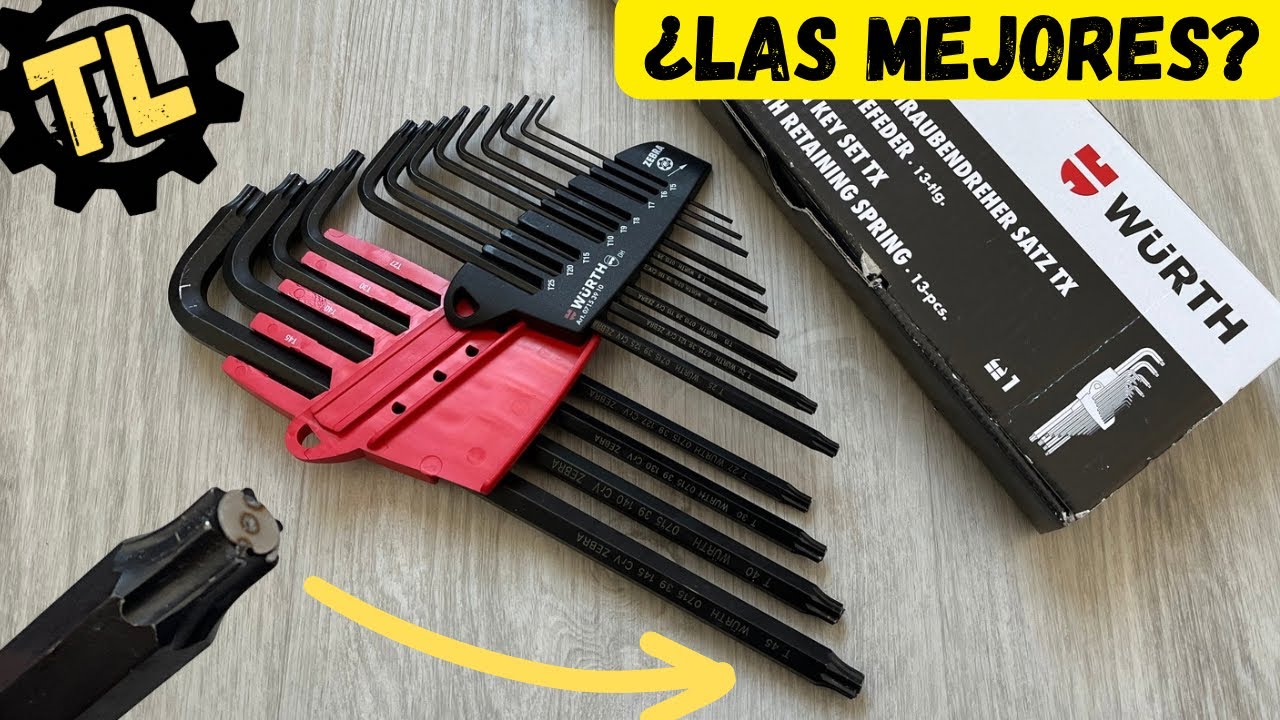 Llaves TORX MAGIC🧙de WURTH | Review completa 🔍