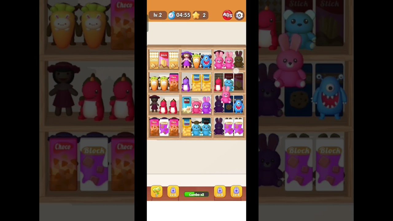 Let's play this amazing game, GOODS SORT