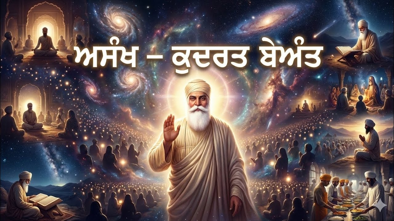 Japji Sahib 17th Pauri Deep Explanation | Asankh Jap Asankh Bhaau | Guru Nanak Dev Ji | Punjabi