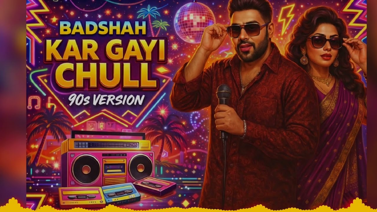 KAR GAYI CHULL Retro Mix | #90s VersionBadshah#bhadshah #newsong #90sstyle 