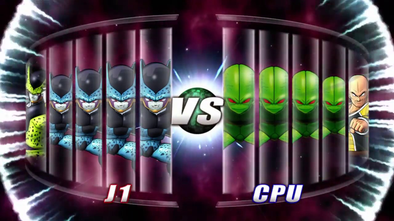 Dragon Ball: Raging Blast 2 | Perfect Cell Family vs Nappa Family