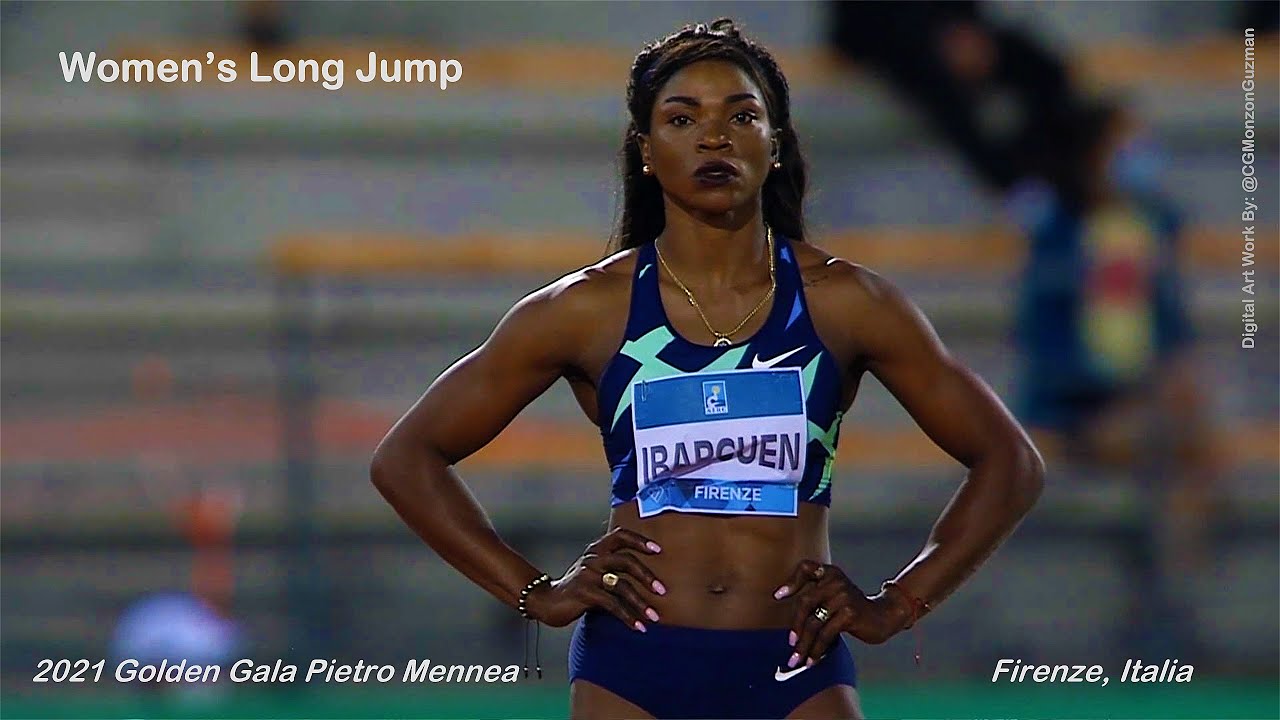 Women's Long Jump. Golden Gala Pietro Mennea.  Firenze, Italia, (10/6/2021).