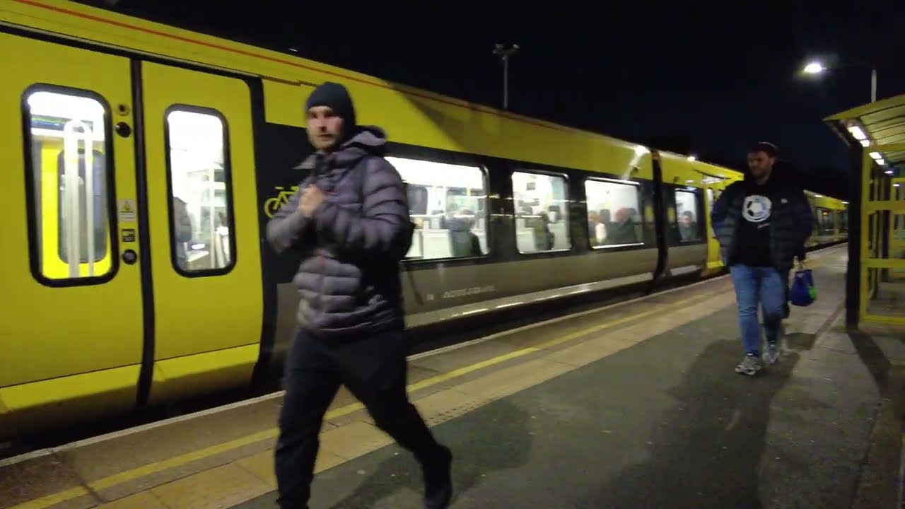 Merseyrail Trains At Orrell Park Railway Station, Moss Lane, Liverpool, England 12th December 2025