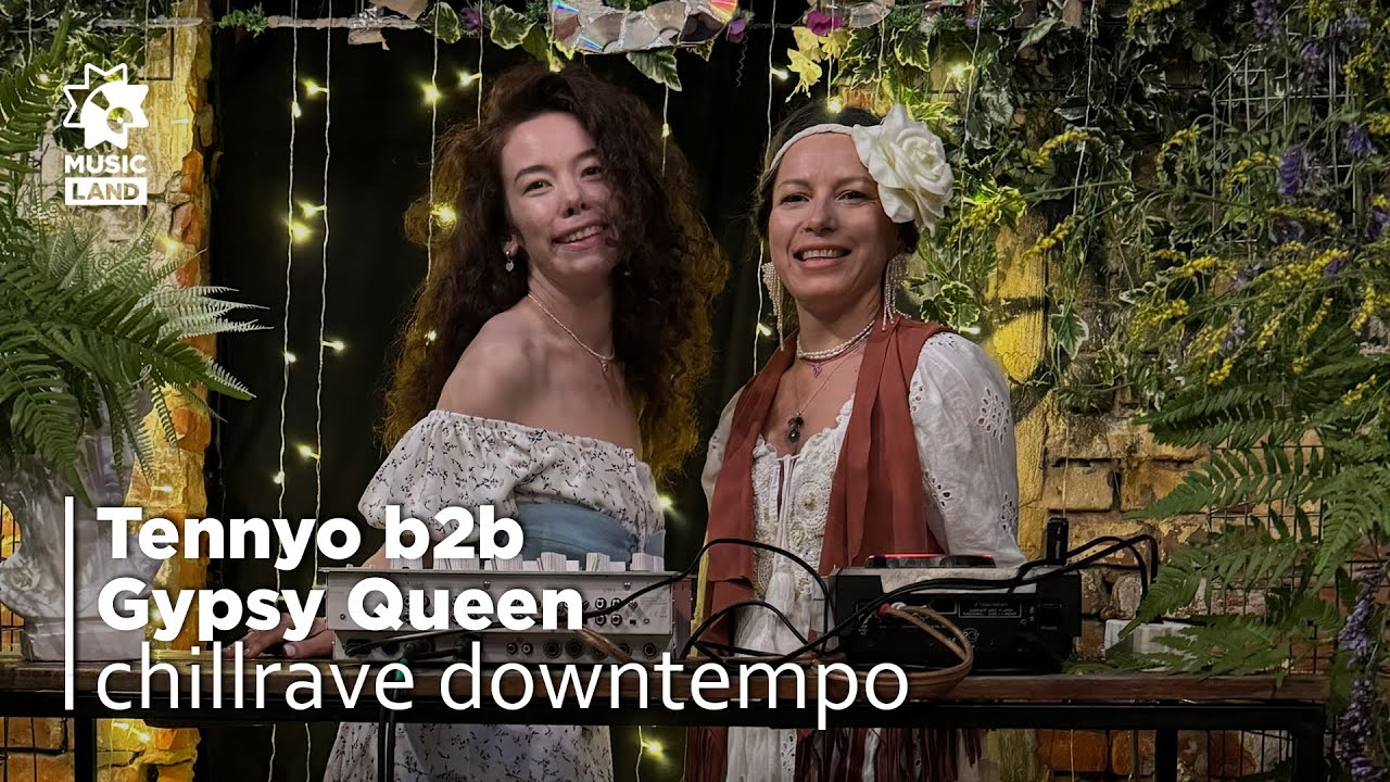 Tennyo b2b Gypsy Queen | chillrave downtempo | Dj's set | @ TendPhotoStudio Izhevsk November'25