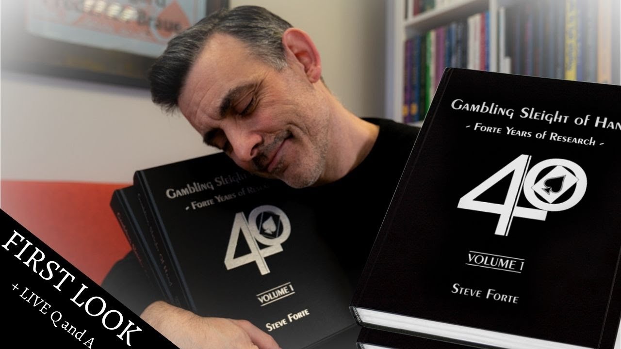 Gambling Sleight of Hand by Steve Forte. First Look and Live Q and A