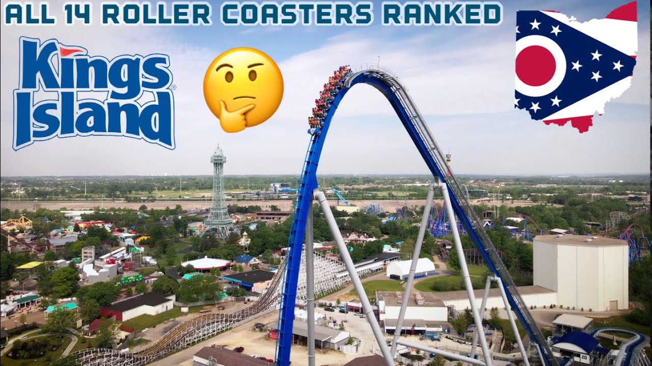 Top 14 Roller Coasters at Kings Island | Mason, Ohio (2022)