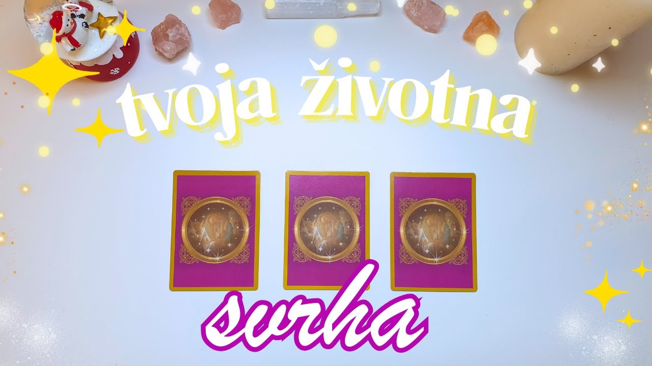 Koja je tvoja životna svrha? ✨✅*TAROT ČITANJE* 🎁