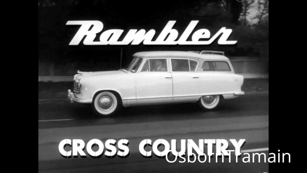 1955 Nash & Hudson Rambler Cross Country Wagon &mdash; рекламный ролик от American Motors.