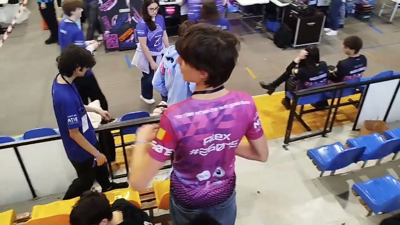 Liderul de galerie. Campionatul national de robotica. FIRST Tech Challenge (FTC) Bucharest - România