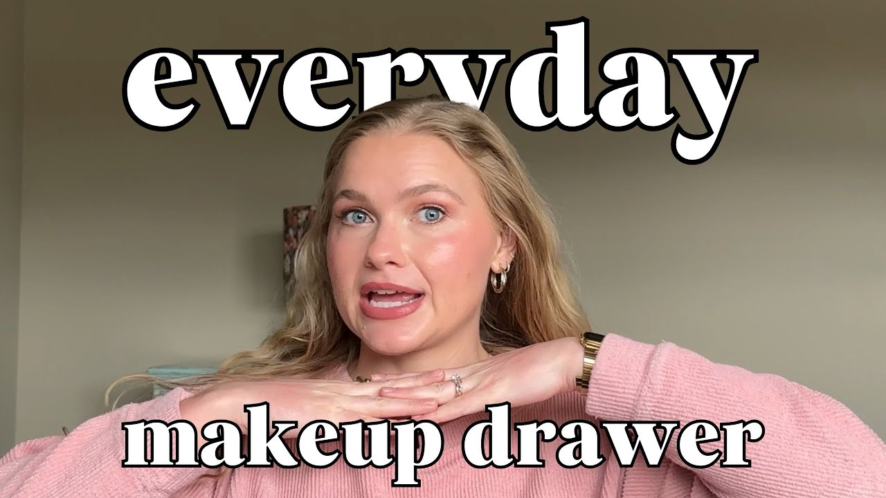 Shop my stash + GRWM | February makeup drawer💘
