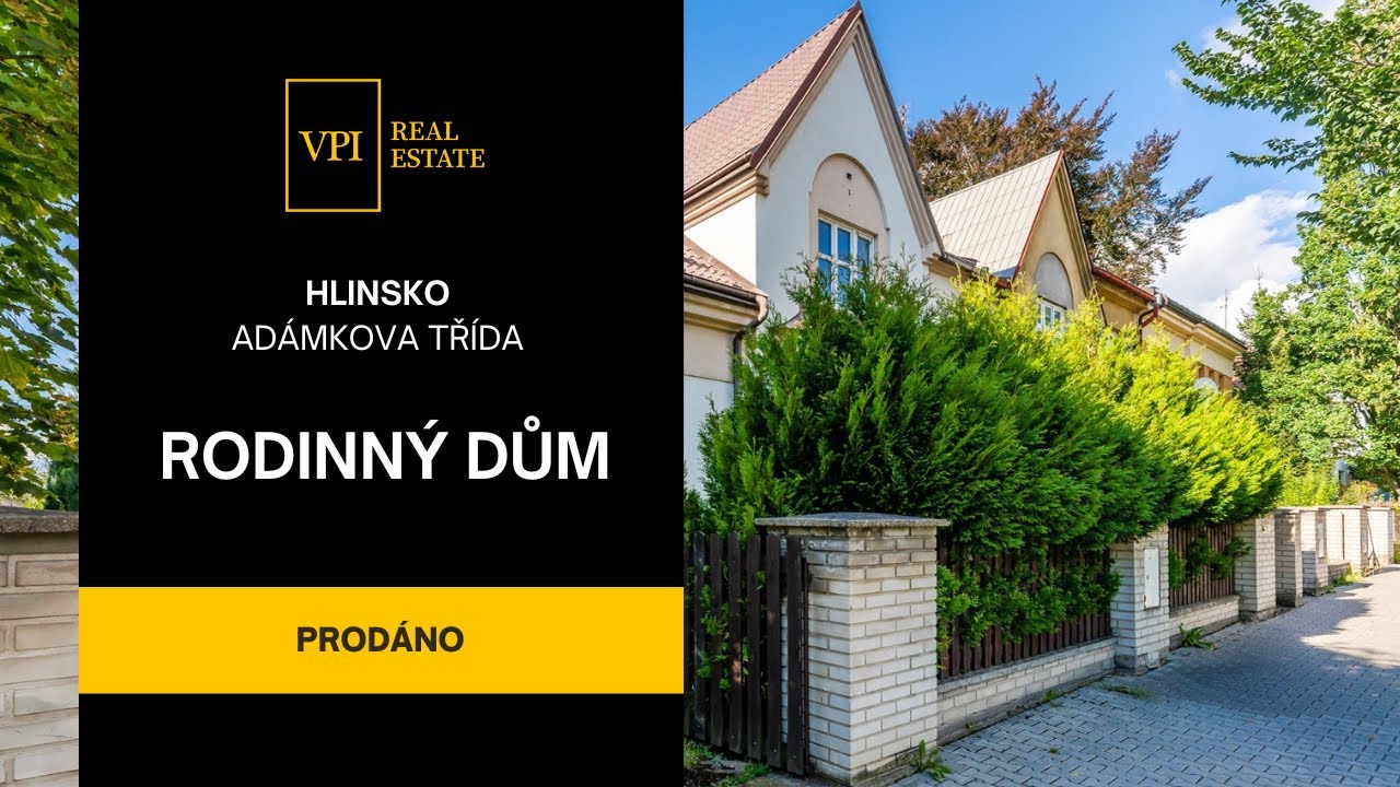 Nejkrásnější dům ve městě | Hlinsko | VPI Real Estate
