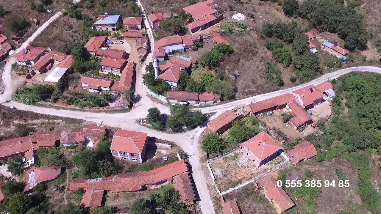 Metristepe Köyü havadan çekim.