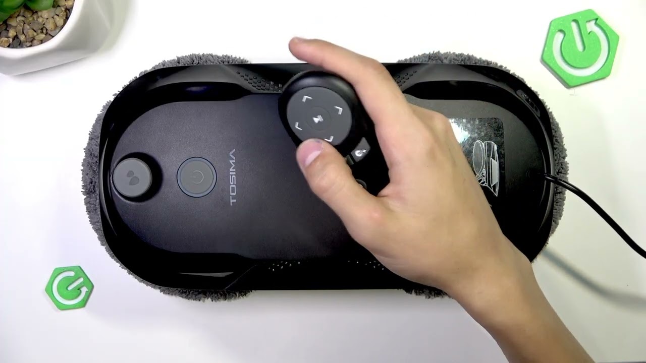 Tosima W5 &ndash; How to Start, Pause, and Continue Cleaning