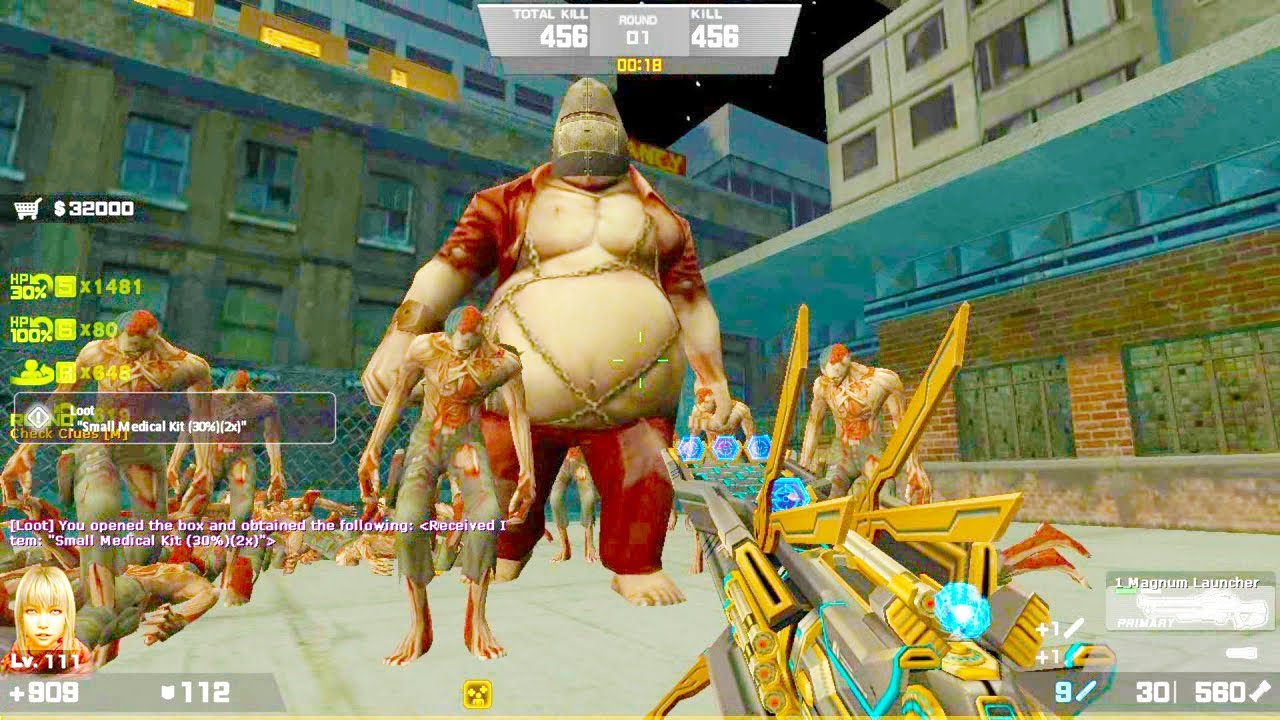 Counter-Strike Nexon: Zombies - Zombie Scenario Mode online gameplay on Trap map (Hard9)