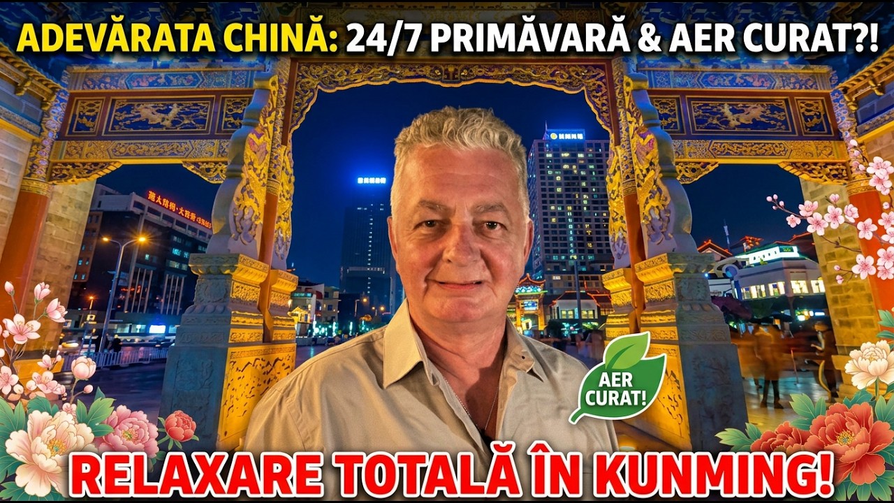 Uită de Beijing și Shanghai. ADEVĂRATA Chină e aici: Kunming 🇨🇳