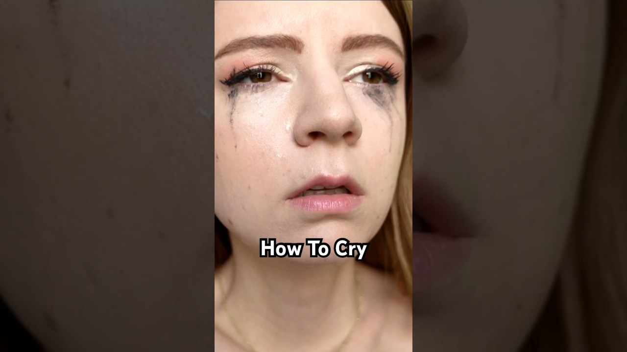 how to cry