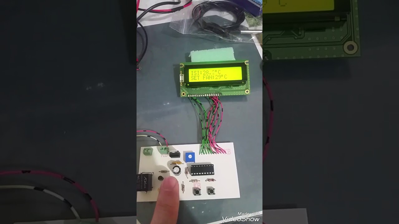 18B20 ISI SENSORI ILE ISI KONTROL KARTI_Pıc Devreleri