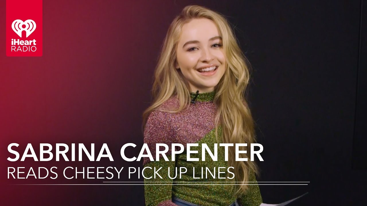Sabrina Carpenter Reads Cheesy Pick Up Lines | Hey Boy