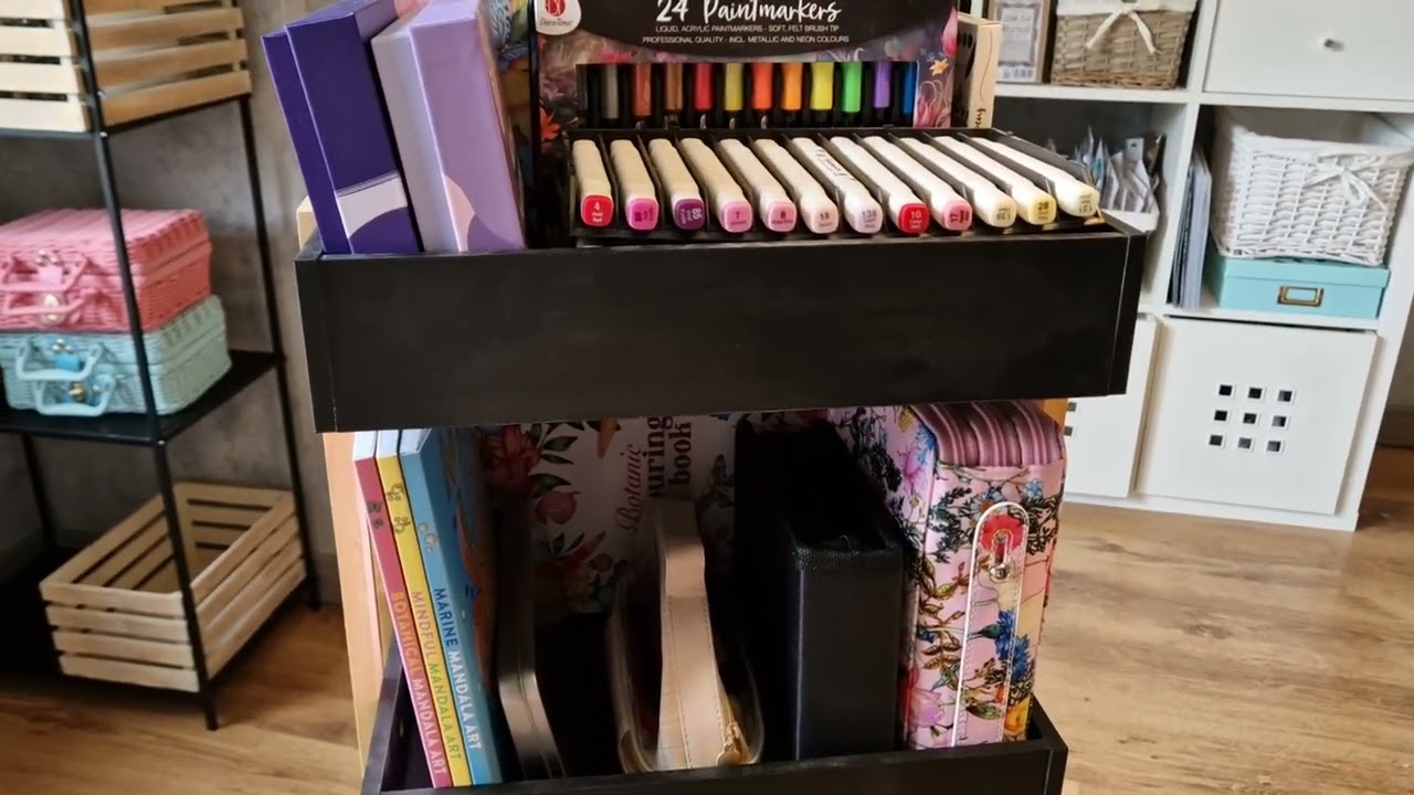 Trolley action rangement colo je vous montre #action #rangement