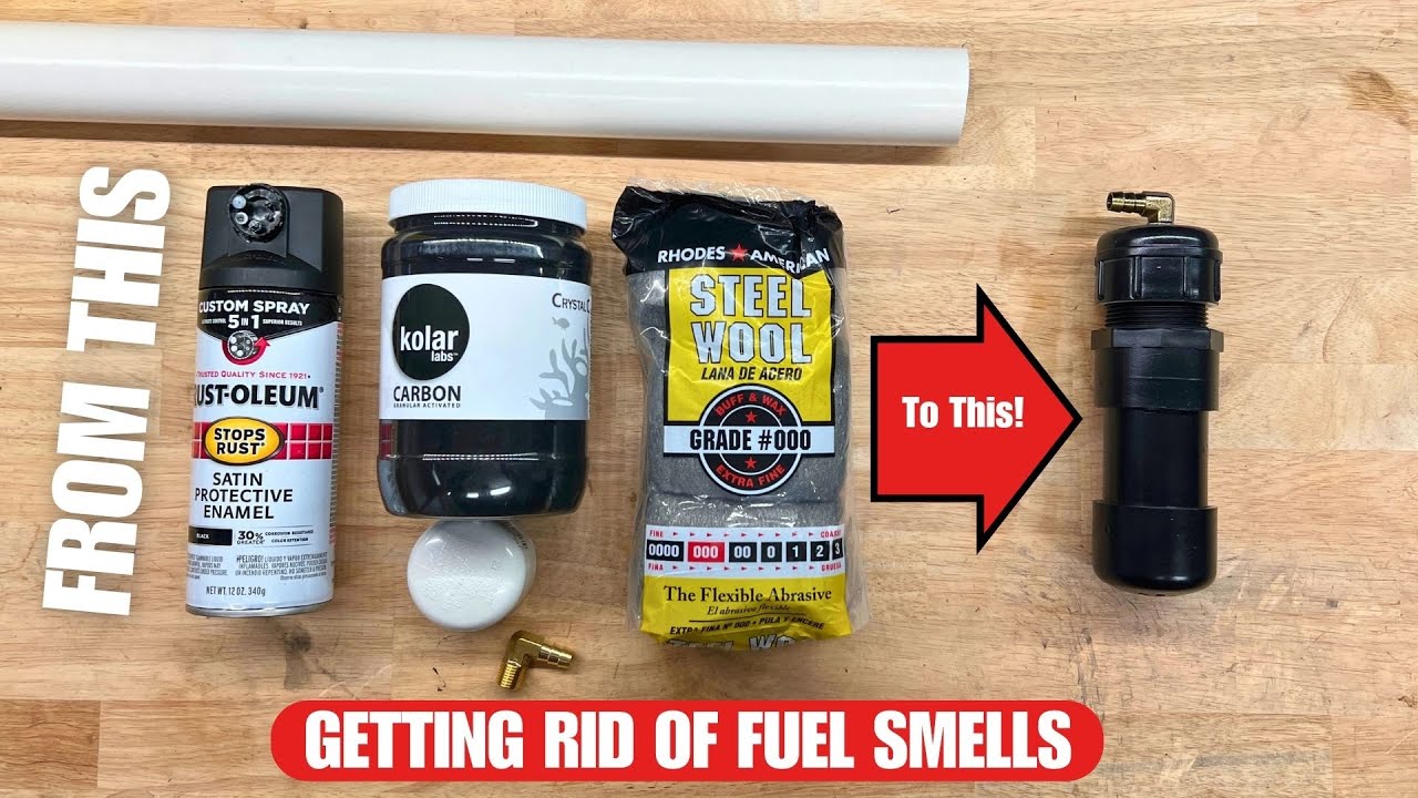 Making a Charcoal Canister To Get Rid of Fuel Smells