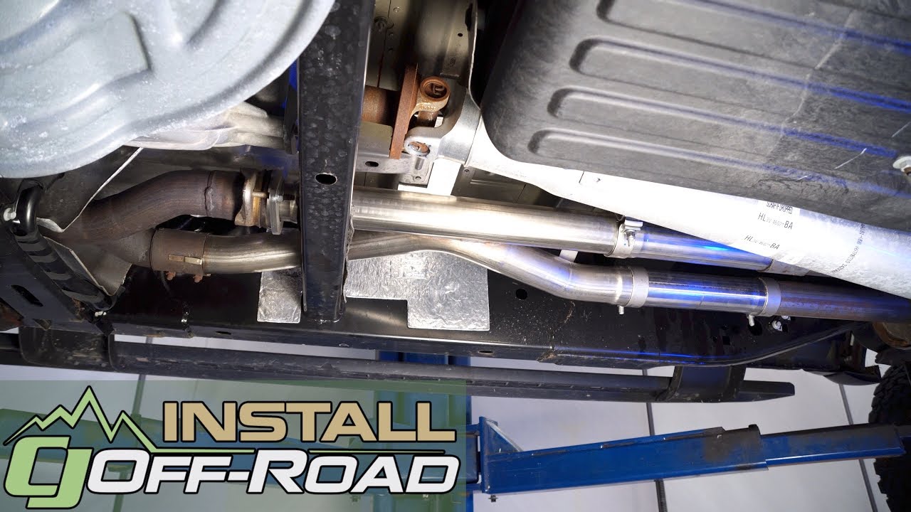 F-150 Raptor Corsa X-Pipe Resonator Delete 2-3/4