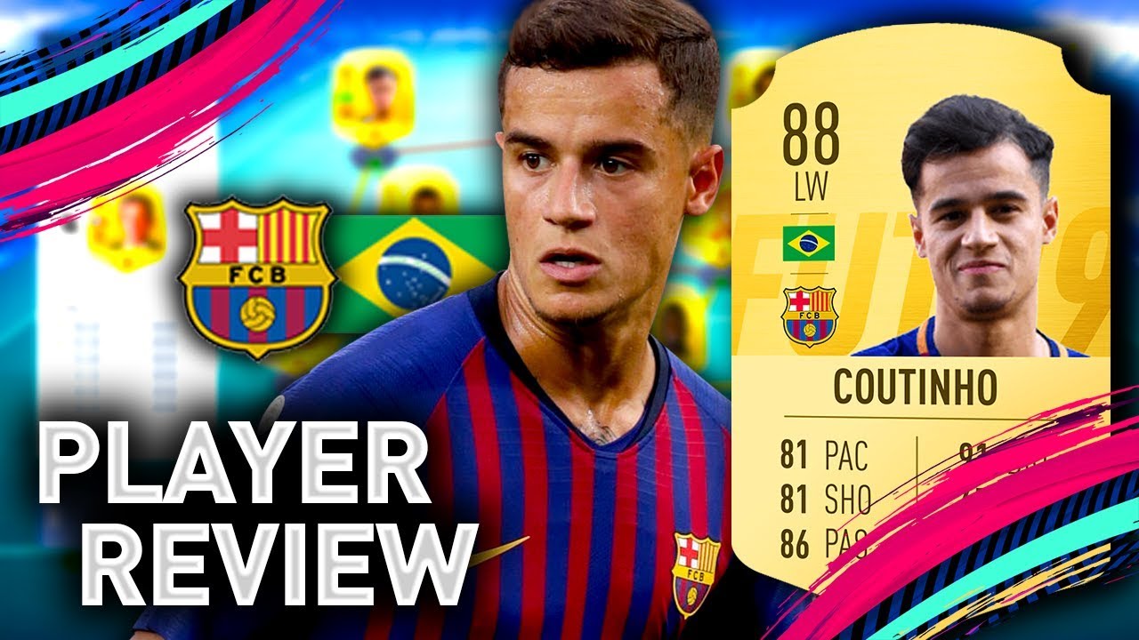 FIFA 19 COUTINHO PLAYER REVIEW | 88 COUTINHO | FIFA 19 ULTIMATE TEAM