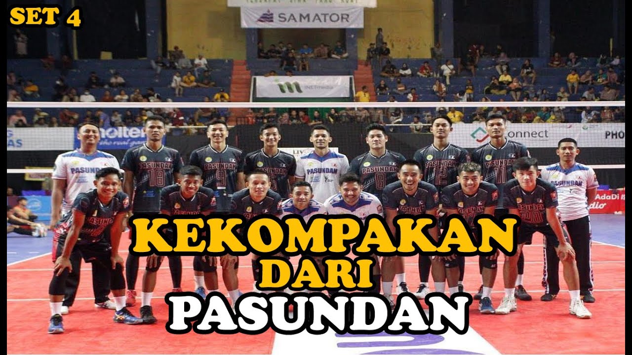 SET 4 / BIN SAMATOR VS PASUNDAN / FARHAN HALIM TUNJUKAN TARINGNYA MELAWAN BIN SAMATOR