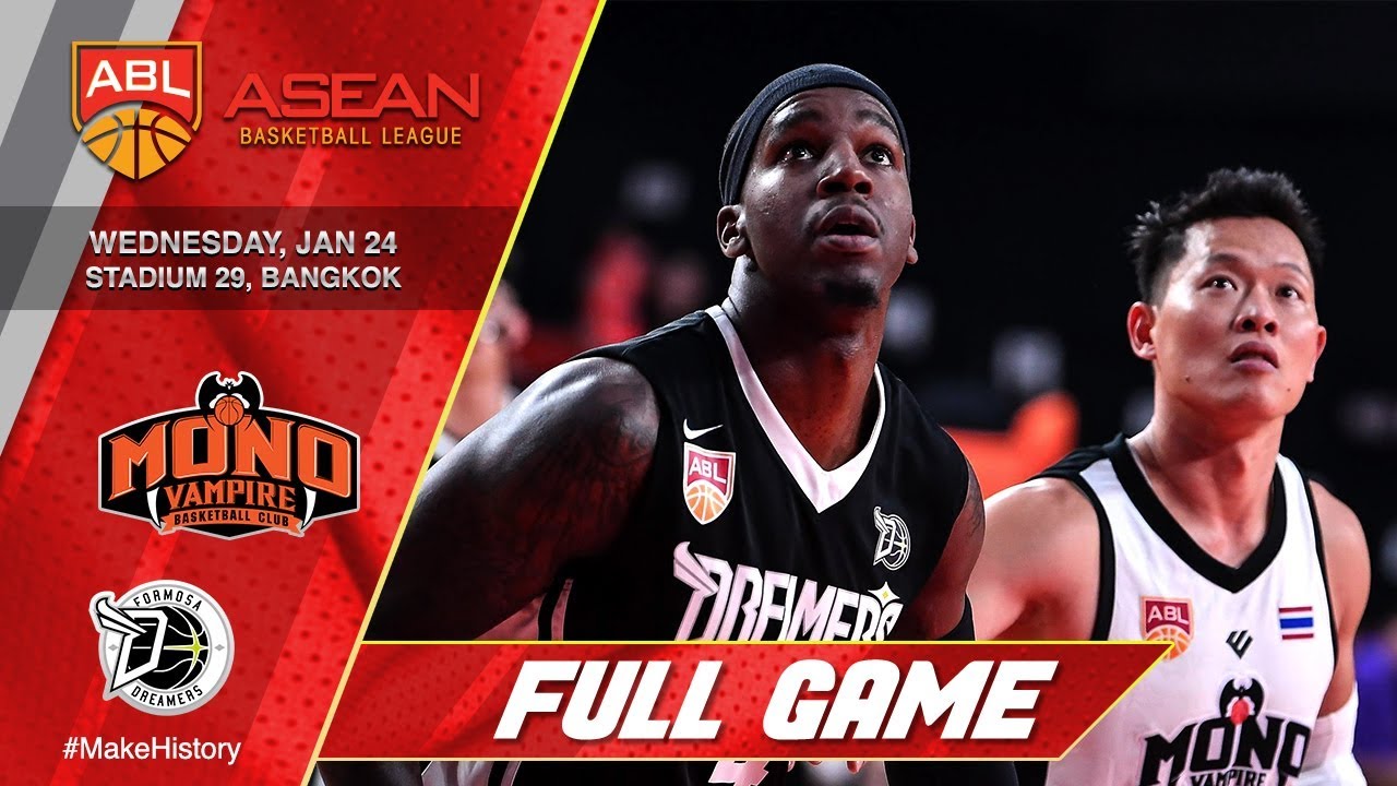 Mono Vampire vs Formosa Dreamers | FULL GAME | 2017-2018 ASEAN Basketball League