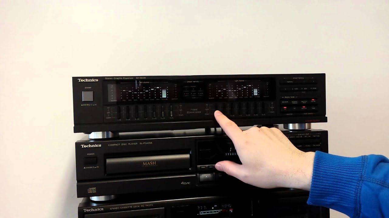 Technics SH-8058 Stereo Graphic Equalizer