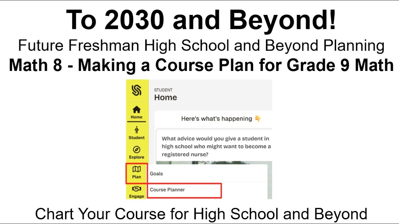 2026-27 Math 8 Forecasting for Grade 9 Math