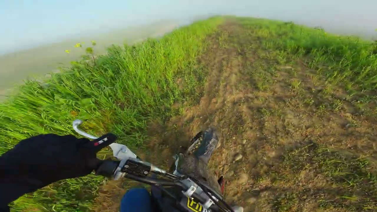 Riding in the fog