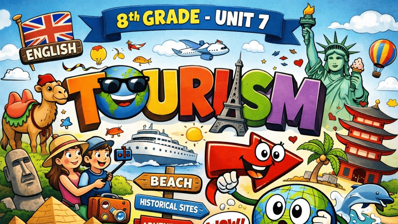İNGİLİZCE 8. SINIF 7. ÜNİTE I TOURISM Konu Anlatımı