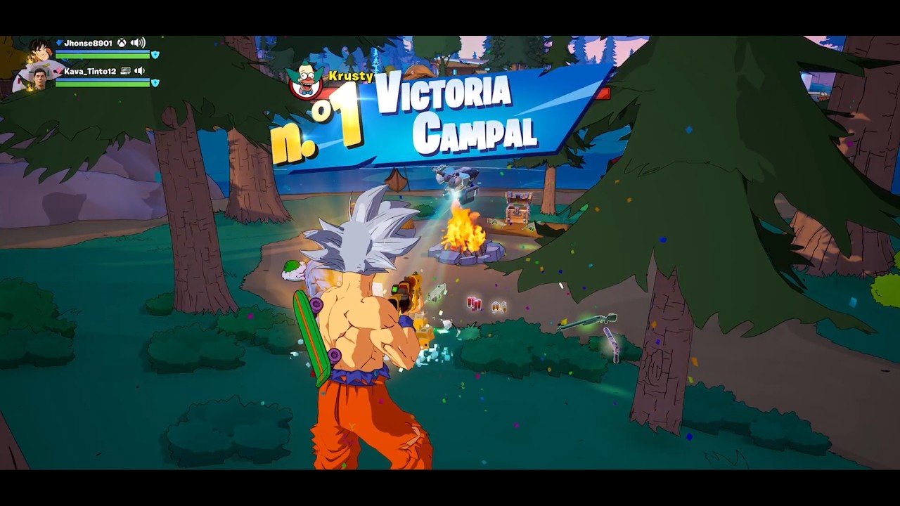 Goku & Superman -  Simpson Season