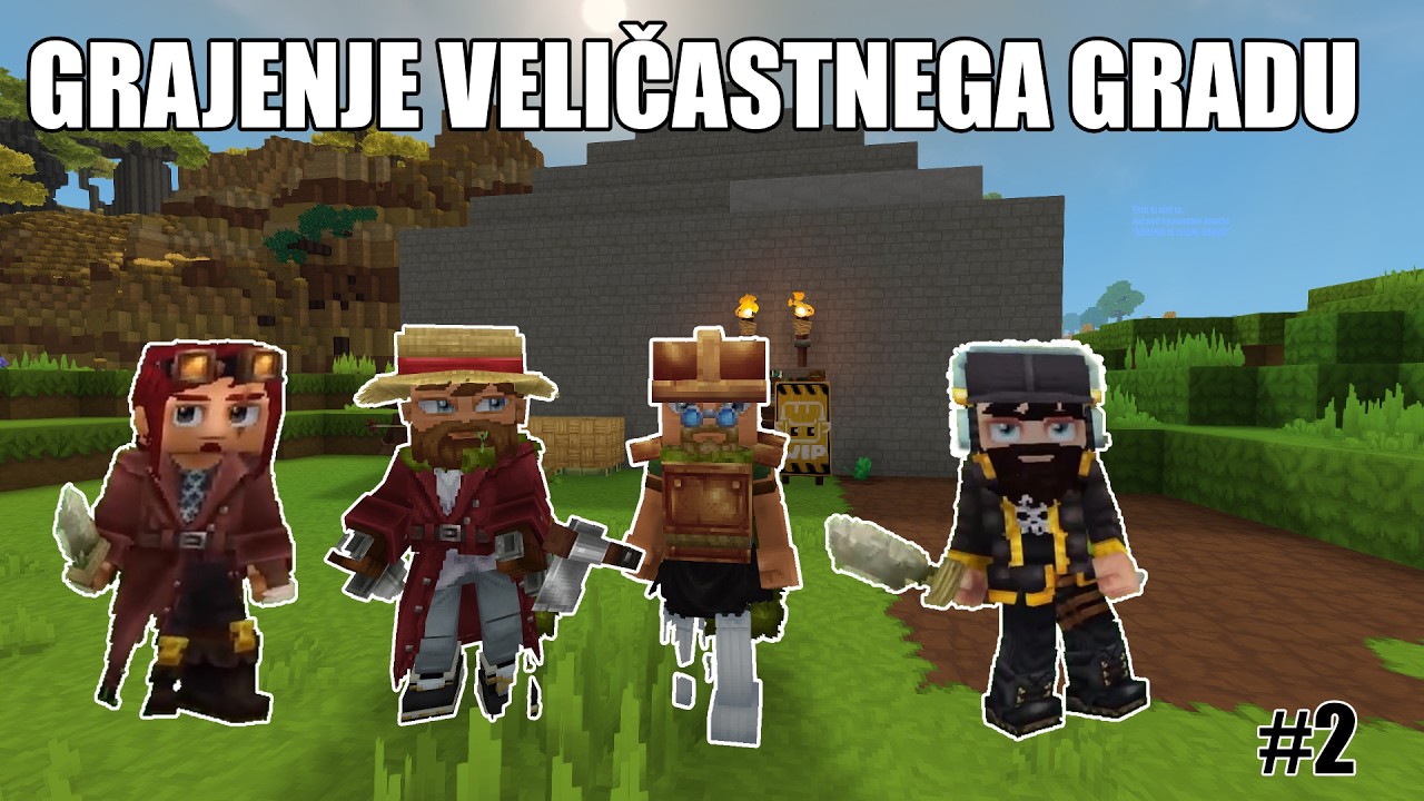 POPOTOVANJE PO NEZNANIH POTEH SE NADALJUJE! HYTALE #2