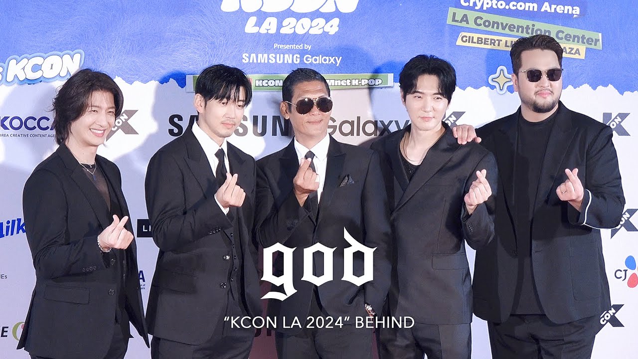god "KCON LA 2024" BEHIND