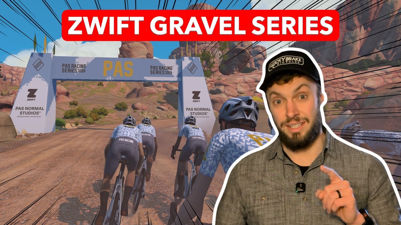 Новая гравийная серия Zwift &mdash; просто ЖЕСТОКАЯ | Предварительный обзор серии PAS Racing