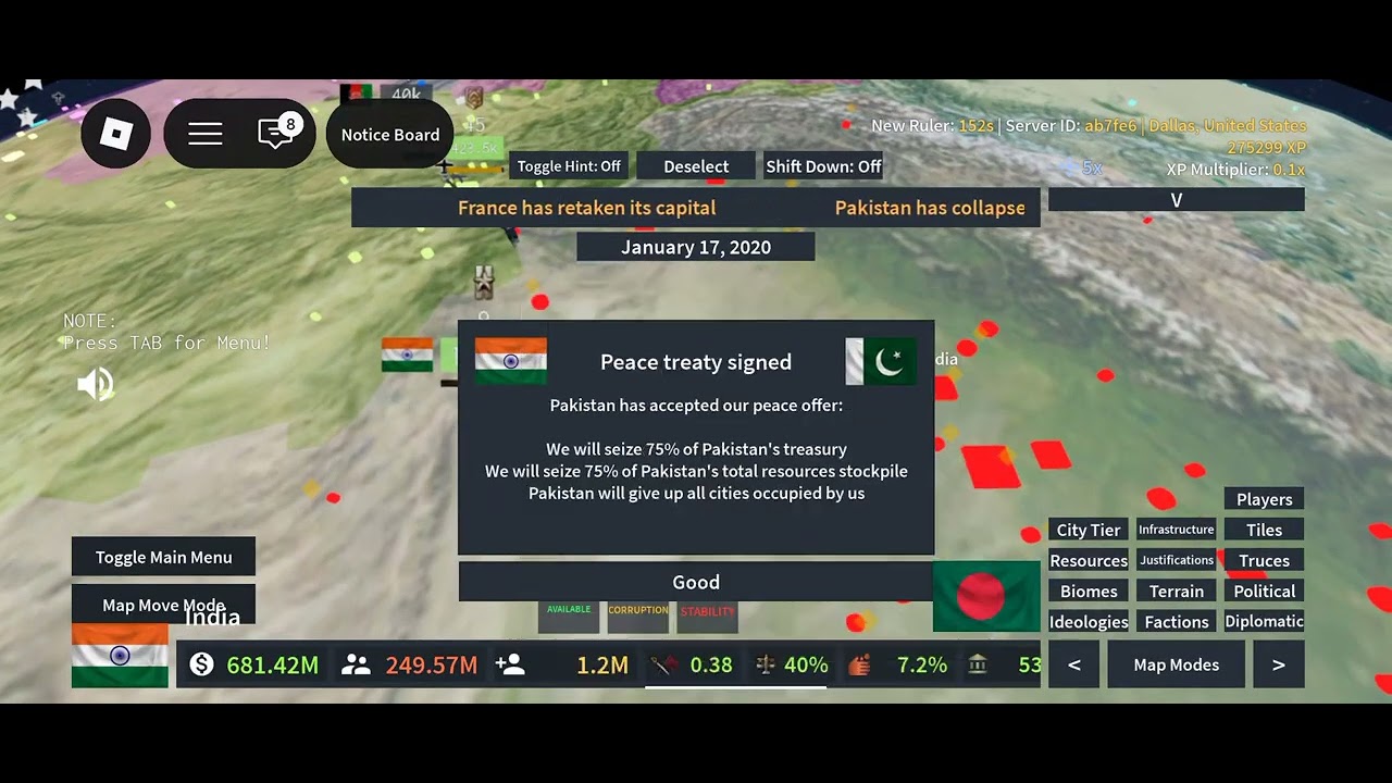 Recreating maurya empire in rise of Nations game in roblox 