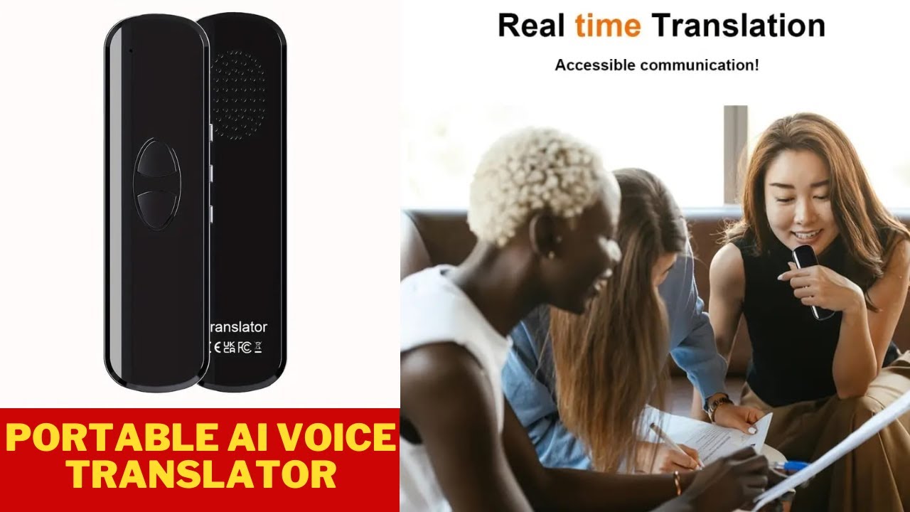 Real Time AI Translation | Portable AI Voice Translator | Instant Two-Way Communication (GADGET!!)