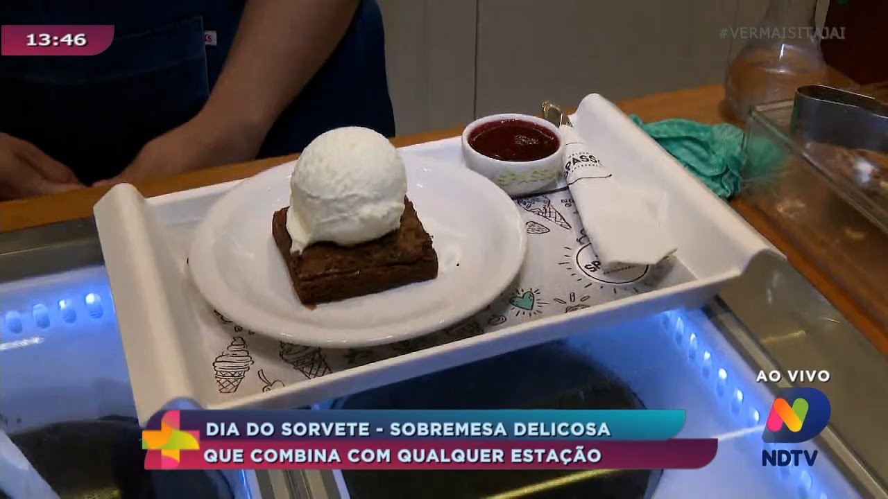 Dia do sorvete, sobremesa deliciosa que combina com qualquer esta&ccedil;&atilde;o