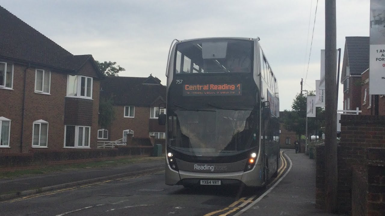Reading Buses Enviro400MMC 757 (YX64 VRT) On Route 1 To Reading