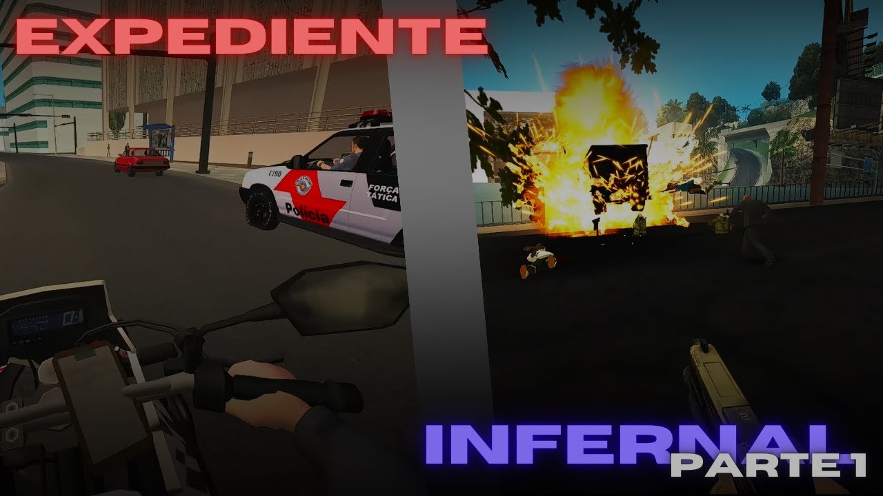 Expediente Infernal Parte 1 - GTA BRASIL SÃO PAULO | POLICE MOD V 1.2 Mod by @Pedro_PAP