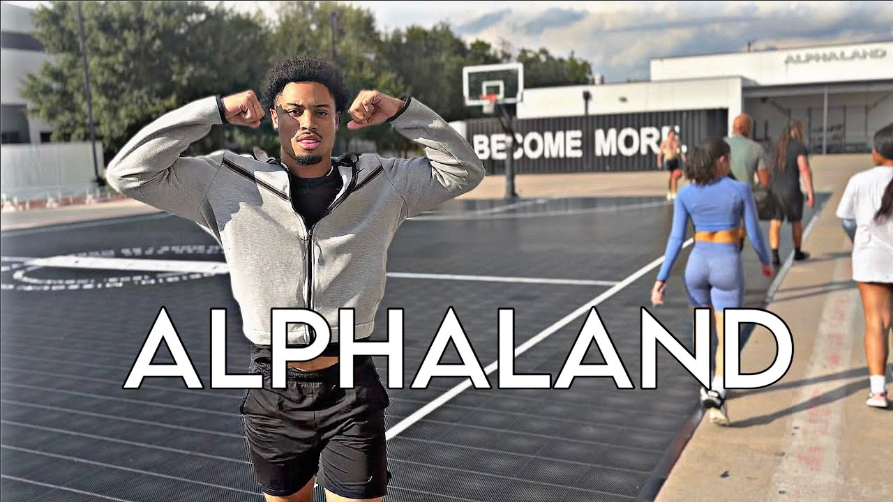 WE TOOK A TRIP TO ALPHALAND !!! | THE BEST GYM IN THE WORLD