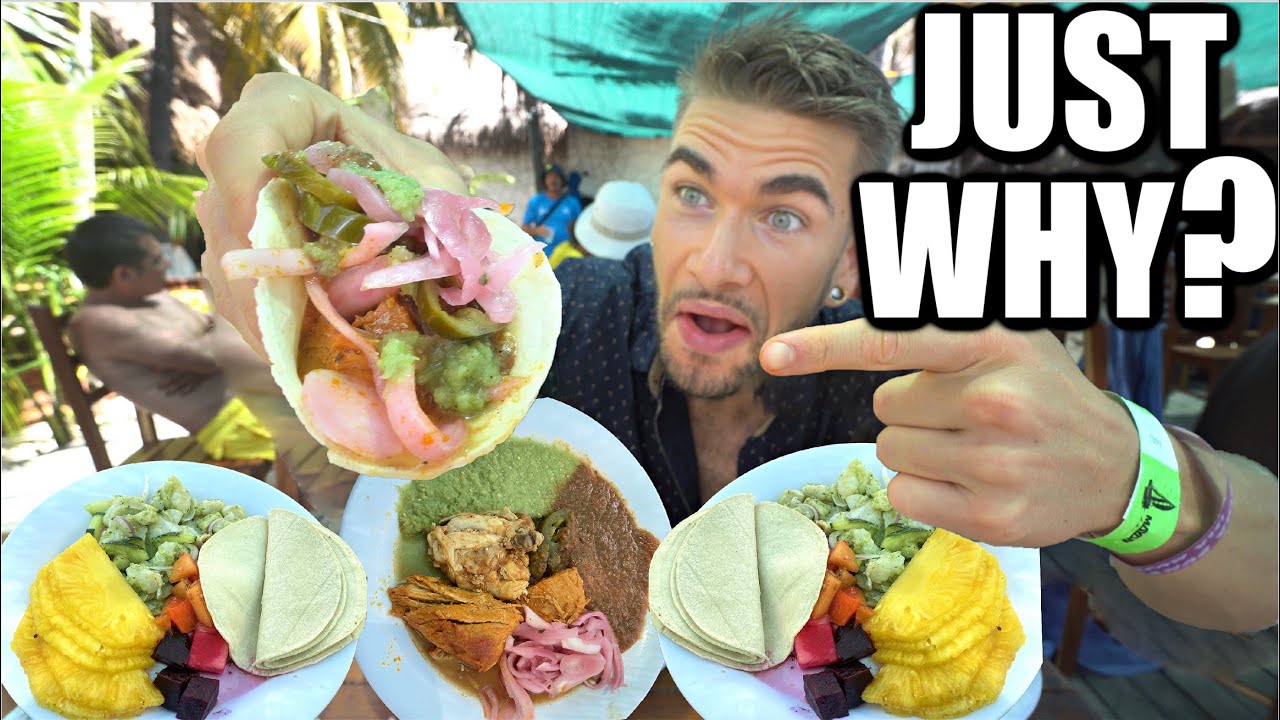 SHOCKING MEXICAN FOOD BUFFET ON AN ISLAND IN MEXICO | Isla Mujeres Food (Cancun Mexico)