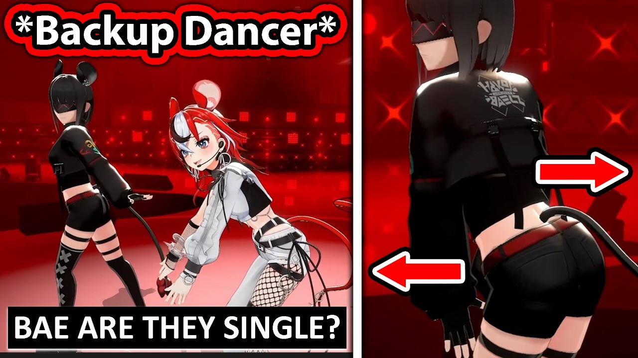 Chat Goes Wild When Hololive's Backup Dancers Starts Shaking Their Hips 【Hololive】