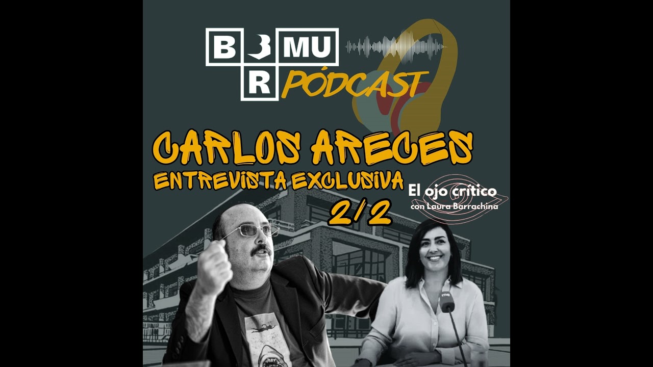 Entrevista en exclusiva a Carlos Areces con Laura Barrachina. Grabación del Ojo crítico 2/2