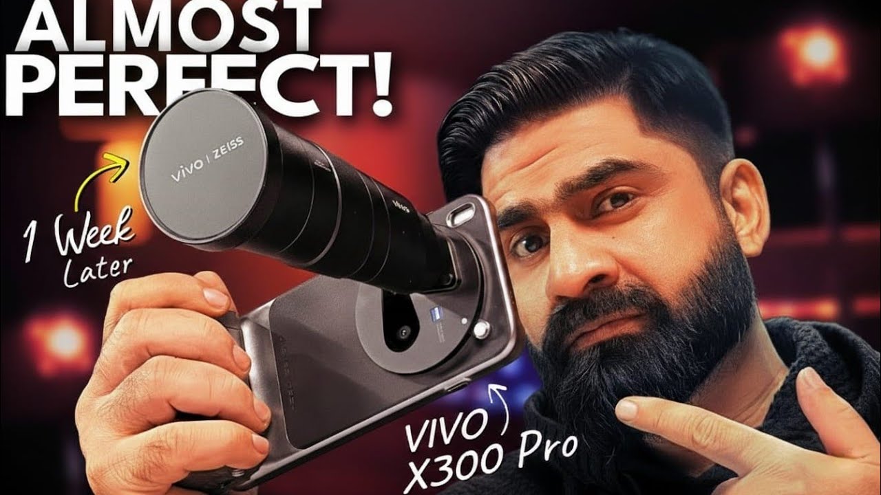 vivo X300 Pro in Pakistan 🔥 1 Week Later ! 200MP APO Tele,PUBG 120fps, D9500,6510mAh & More