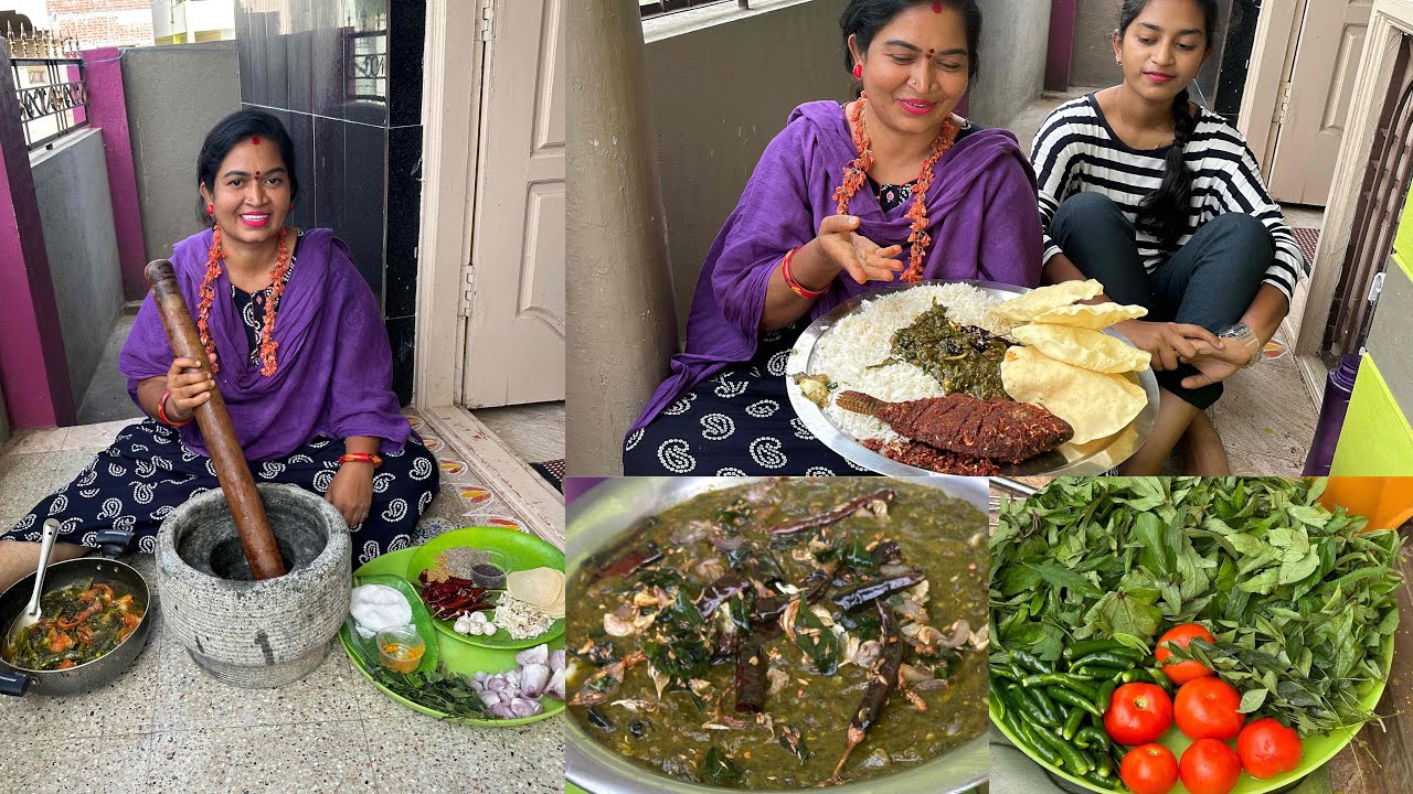 Gongura roti pachadi &fish fry