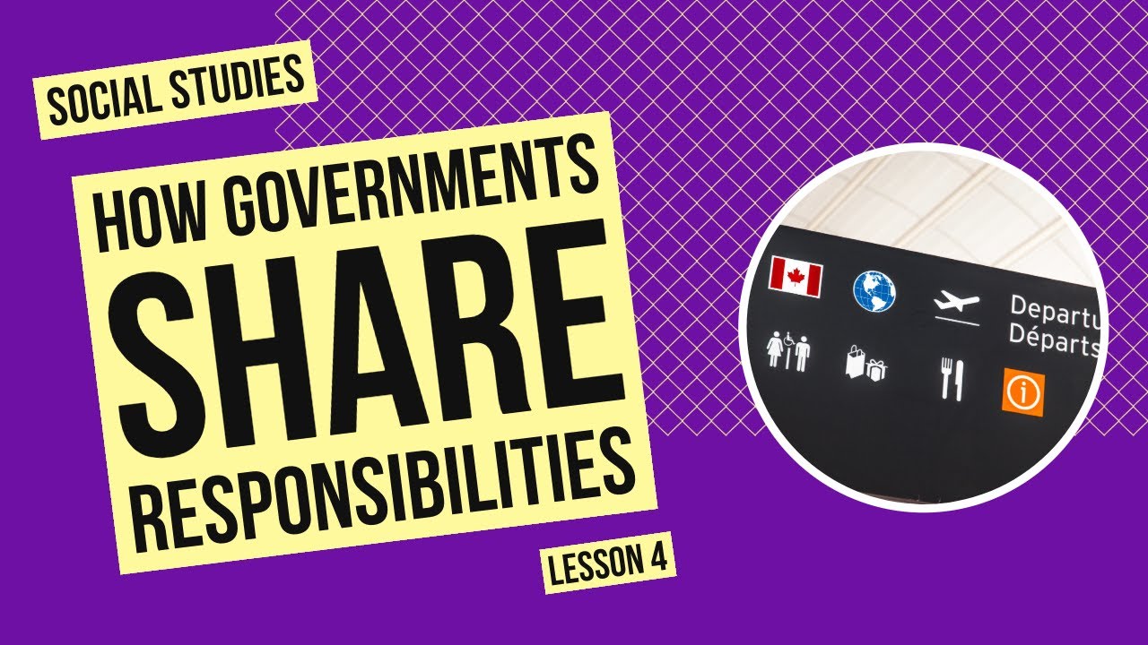 How Governments Share Responsibilities | Social Studies Lesson