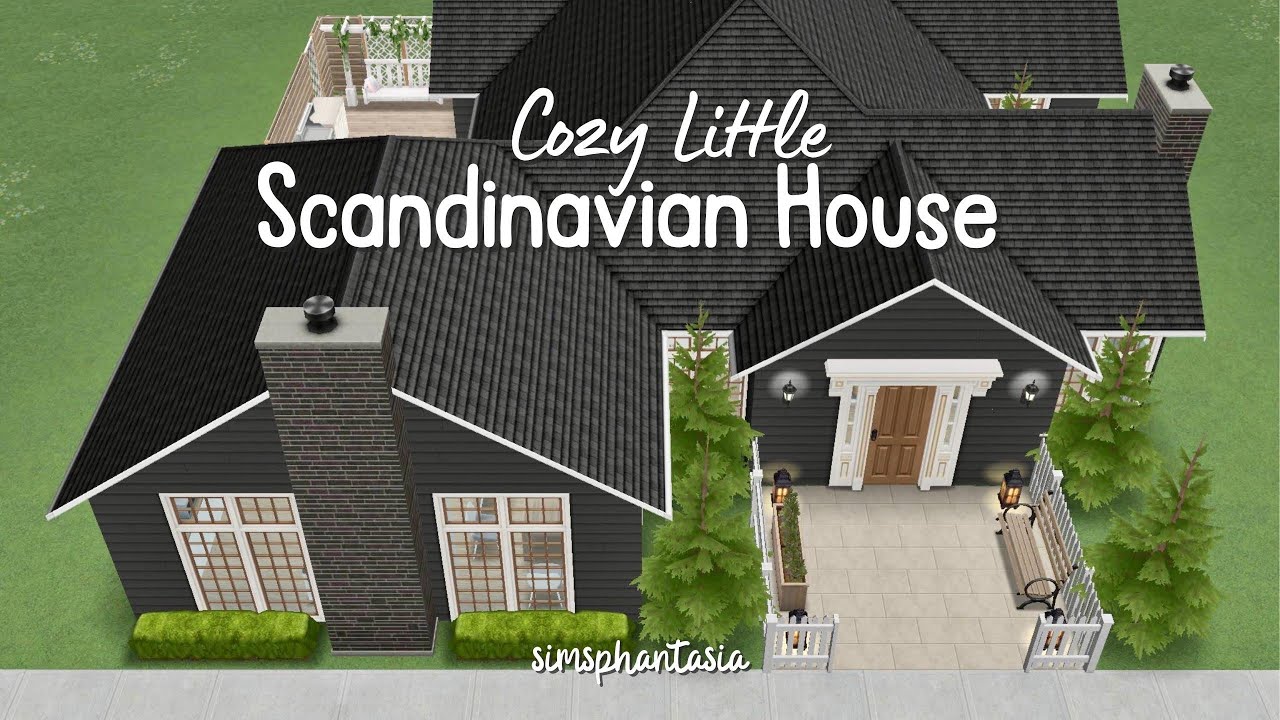 The Sims FreePlay ~ Cozy Little Scandinavian House Tour | Simsphantasia